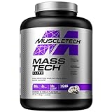 MuscleTech Mass Tech, Gewichtzunahmen Shake, Wissenschaftlich gegtestete Weight Gainer Formel, Cookies 6 Cream, 3,18 kg
