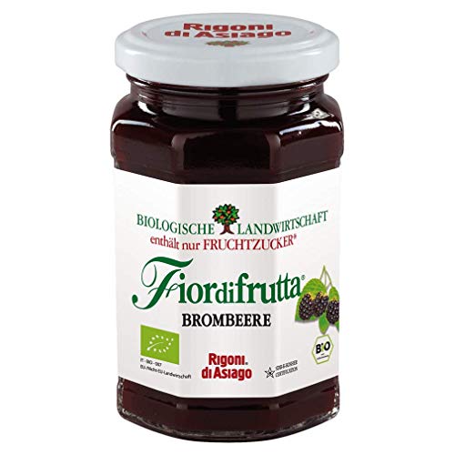 Rigoni di Asiago Fiordifrutta - Fruchtaufstrich - Brombeere Bio, 250 g