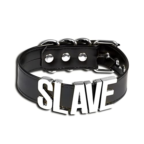 BDSM Halsband SLAVE - Original MEO Germany - Halsband für Sklave - gold