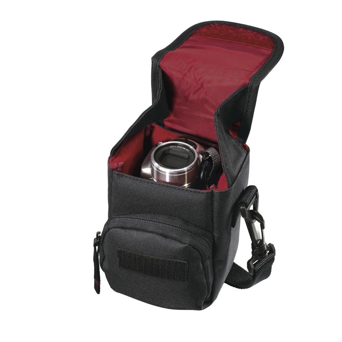 185071 Valletta 90 Kameratasche für Jede Marke 90 x 80 x 130 mm (Schwarz) (Schwarz)