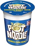 Pot Noodle Chinese Chow Mein, Becher, 6er Pack (6 x 90 g)