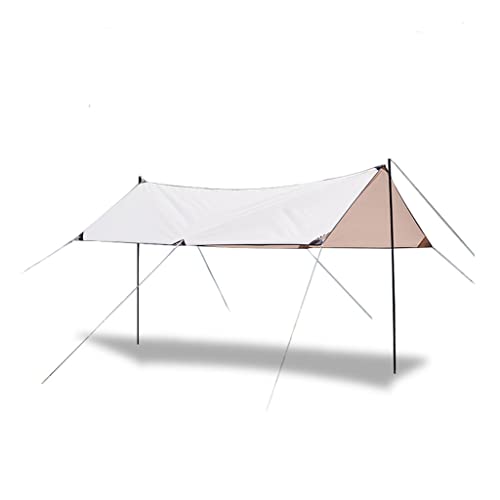AMbayZ einfaches Zelt 3 X 4 m Leichte Campingplane, poratable wasserdichte Winddichte Camping for Zeltzubehör im Freien Baldachin Zelt
