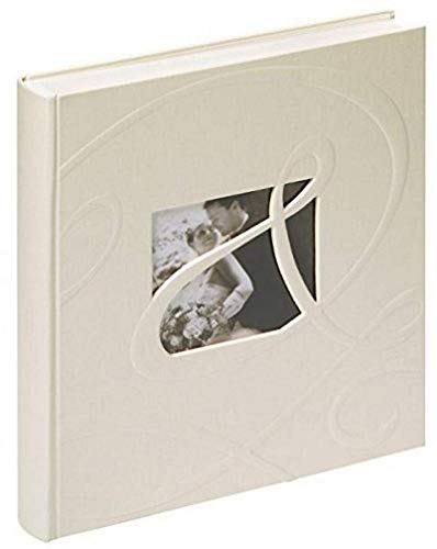 walther design UH-122 Hochzeitsalbum Ti Amo mit Ausstanzung zur persönlichen Gestaltung, 60 Seiten, 28 x 30,5 cm