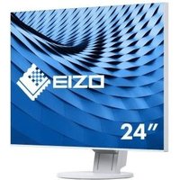 Eizo FlexScan EV2456-WT - LED-Monitor - 61.1 cm (24.1) - 1920 x 1200 - IPS - 350 cd/m² - 1000:1 - 5 ms - HDMI, DVI-D, VGA, DisplayPort - Lautsprecher - weiß (EV2456-WT)