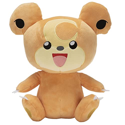 BANDAI - Pokémon Plüschtier Teddiursa – Plüschtier 30 cm sehr weich – JW0104