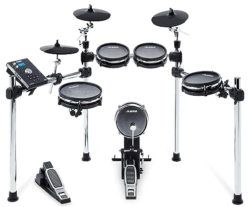 Alesis Command Mesh Kit - 8-teiliges Mesh-E-Drum-Set mit mehr als 600 elektronischen / akustischen Drum-Kits und Drum-Lektionen von Melodics