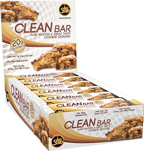 All Stars Clean Bar, Cookie Dough, 18er Pack (18 x 60 g)