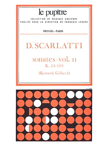 Scarlatti: Oeuvres Complètes Pour Clavier Volume 2 Sonates K53 À K103 (Lp32). Für Cembalo