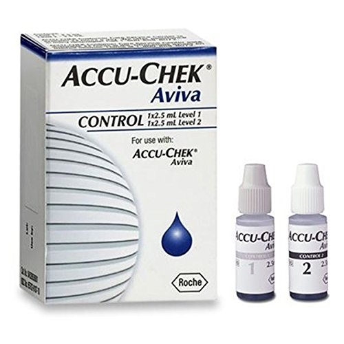Accu-Chek 99XX0238 Aviva Control Solution, 2,5 ml, 2 Stück
