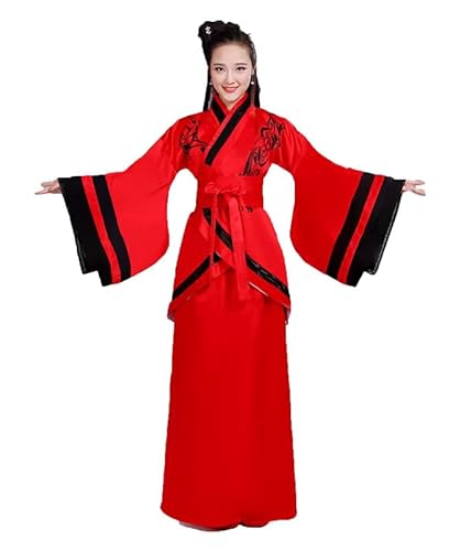 keepmore Frauen Chinesisch Traditionelle Hanfu Kleid Han Tang Kostüm Antike Volkstanz Bühne Prinzessin Cosplay