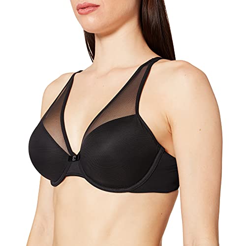 Dim Damen Soutien-Gorge Avec Armatures Generous Limited Edition Invisible Bügel-BH, Schwarz (Noir 0hz), 90D (Herstellergröße: 105D)