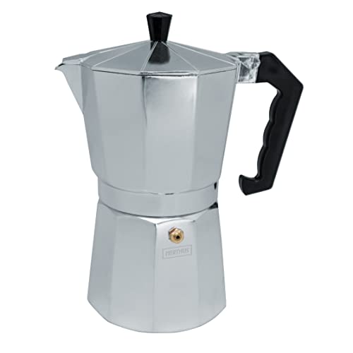 NERTHUS FIH 836 Kaffeemaschine für Induktion, 12 Tassen, klassische italienische Kaffeemaschine
