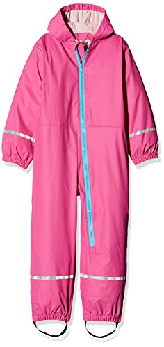 Playshoes Baby-Jungen Regen-Overall Regenhose, Rosa (Pink 18), 104