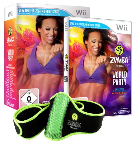 Zumba Fitness World Party (inkl. Fitness - gürtel) - [Nintendo Wii]