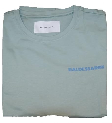 Baldessarini Herren Rundhals T-Shirt BLD-Tempo mit Logo Farbe Mint grün L