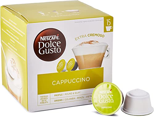 Krups DeLonghi Nescafe Dolce Gusto 90 Kapseln Cappuccino 3er Pack