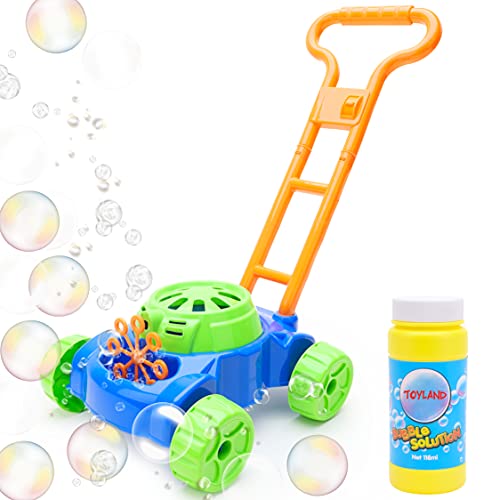 Toyland® Lawn Bubble Mower Rasenmäher zum Mitschieben - Spielzeug für draußen & zum Spielen im Garten