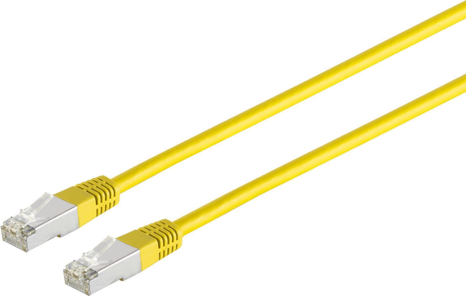 S/CONN maximum connectivity Netzwerkkabel-Patchkabel, cat. 5e, SF/UTP, gelb, 25,0m (75227-Y)