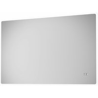 Talos LED Badspiegel, Sun 120 x 70 cm - Lichtumrahmung -Lichtfarbe 4200K - Digitaluhr - Modernes Design