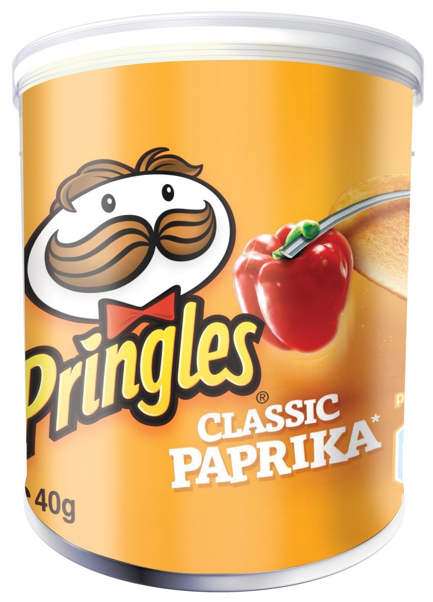 Pringles Classic Paprika, 12er Pack (12 x 40 g)