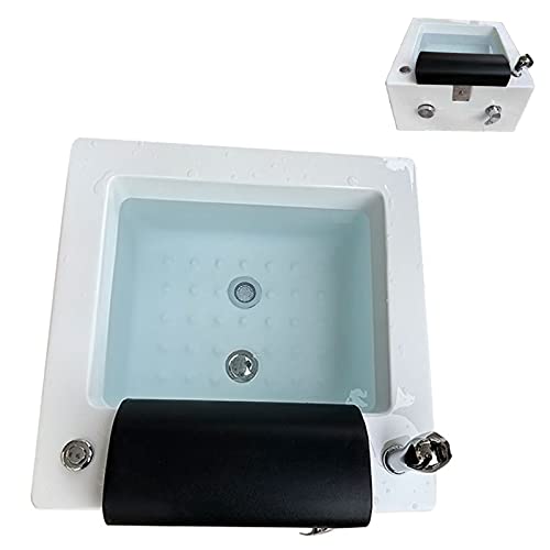 Acryl-Fuß-Spa-Badewanne, tragbares automatisches Surf-Wasserstrahl-Kühl- und Heiz-Fußbad mit rohrloser Abflusspumpe, Salon-Massage-Werkzeug