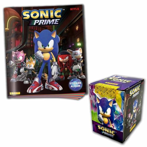 Panini Sonic Prime Stickerkollektion zur Serie (2024) (Box-Bundle)