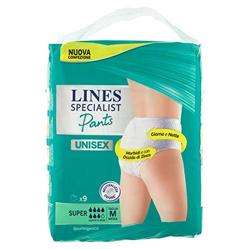 Lines Specialist Pants Super, 9 Einlagen für Damen und Herren, Größe M