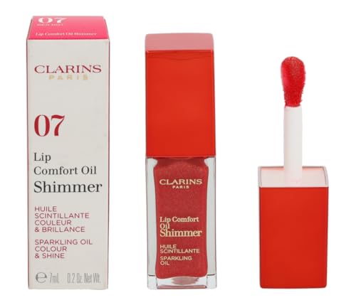 Clarins Lip Comfort Oil Shimmer 07 Red Hot, 7 ml