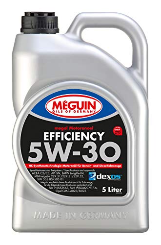 Meguin 3194 Megol Motoröl Efficiency SAE 5W-30, 5 L