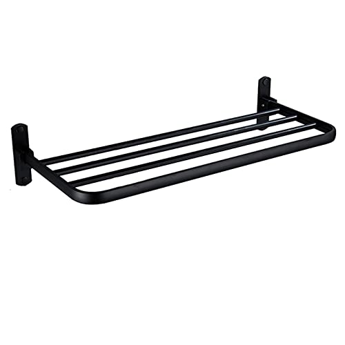 AGGJ Wandtrockner Ausziehbar Wandtrockner Zum Mudroom, Schlafzimmer Wäschekammer (Schwarz) (Color : Black, Size : A 59.5x11.9cm)