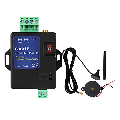 GSM-Stromausfallalarm, GA01P GSM Mini Smart Remote-Stromausfallalarm SMS-Anrufalarmsicherheit, Geeignet für Stromausfallalarm
