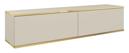 Selsey TV-Schrank, beige, 135 cm largeur