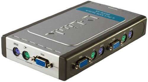 D-Link DKVM-4K 4-Port PS72 KVM Switch