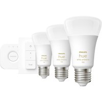 Philips Hue 3er Starter Set White Ambiance E27 Inkl. Dimmer 3 x 800 lm 75 W