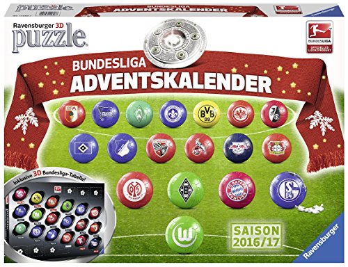 Ravensburger 3D-Puzzle 11696 - Bundesliga Adventskalender