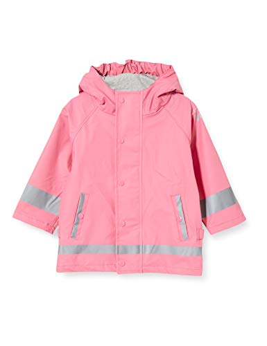 Sterntaler Girls Regenjacke ungefüttert Rain Jacket, pink, 128