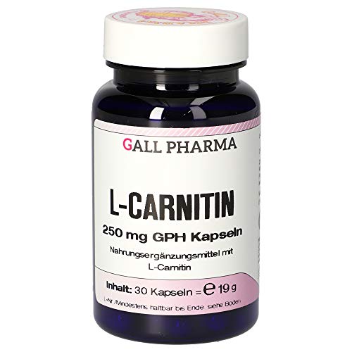 Gall Pharma L-Carnitin 250 mg GPH Kapseln 30 Stück