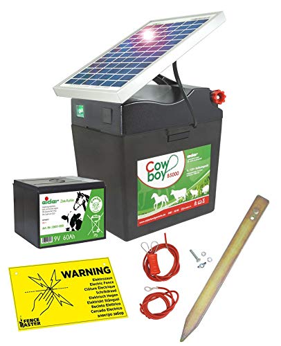Eider 10045-00S Cowboy B 5000 + Batterie + 5 Watt Solar Modul