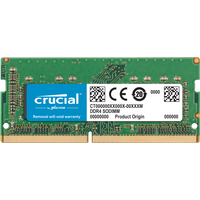 Crucial CT2K8G4S24AM 16GB (8GBx2) Speicher Kit (DDR4, 2400 MT/s, PC4-19200, Single Rank x8, SODIMM, 260-Pin für Mac)