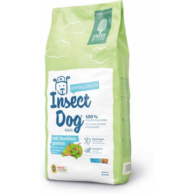 Green Petfood InsectDog hypoallergen - 10 kg (4,99 &euro; pro 1 kg)