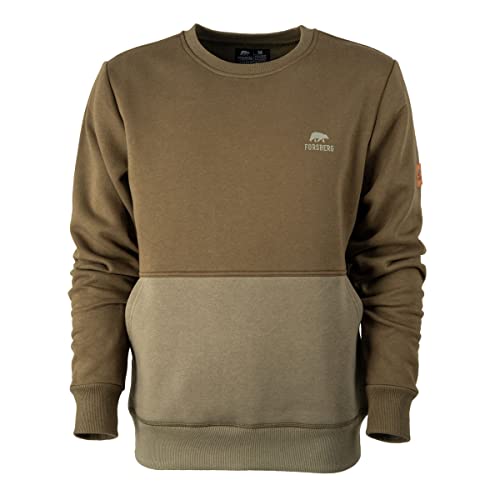 FORSBERG Sweatshirt Alvarson, Farbe:dunkeloliv/Olive, Größe:S
