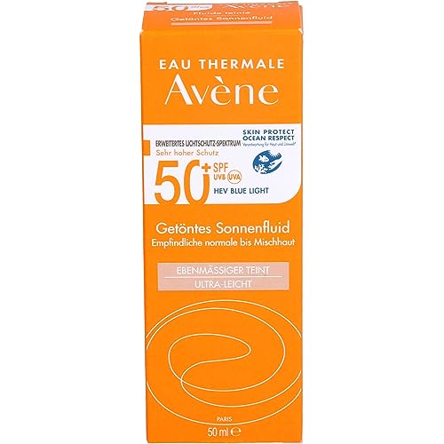 Avène SunSitive Protection SPF 50+ Sonnencreme getönt,50ml