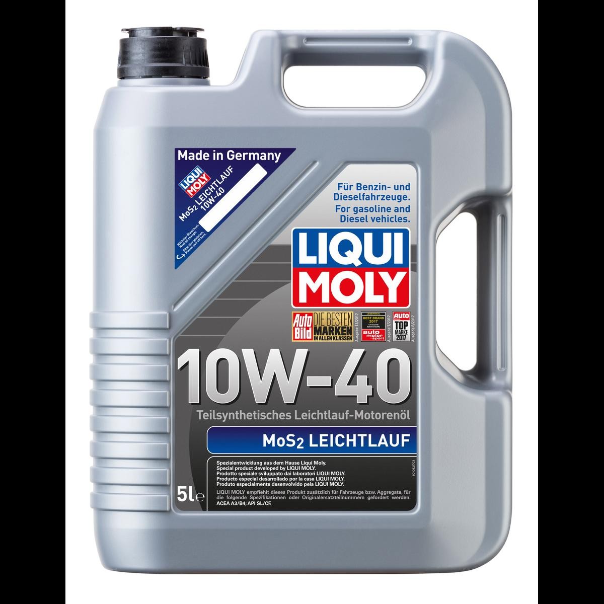 LIQUI MOLY Motoröl VW,AUDI,MERCEDES-BENZ 1092 P000207 Motorenöl,Öl,Öl für Motor