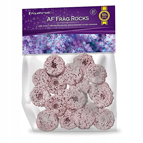 Aquaforest AF Frags Rocks Purple (24 Stück) Coral Fragging & Aquascaping Rocks