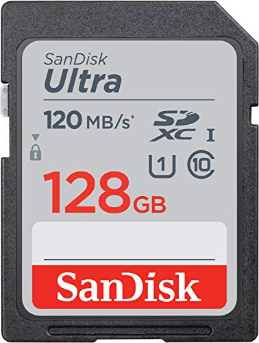 SanDisk Ultra 256 GB SDHC-Speicherkarte mit bis zu 100 MB / s, Klasse 10 UHS-I