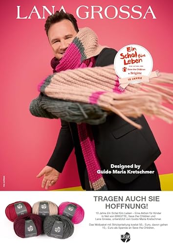 Brigitte & Lana Grossa - Ein Schal fürs Leben 2023 - Charity