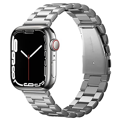 Spigen Modern Fit Entwickelt für Apple Watch Armband für 44mm/42mm Series 6/SE/5/4/3/2/1 - Silber