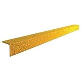 5 Stück Stufenmatten Nosing Anti-Rutsch Robuste gelb 500 mm/750 mm/1000 mm (1000 mm)