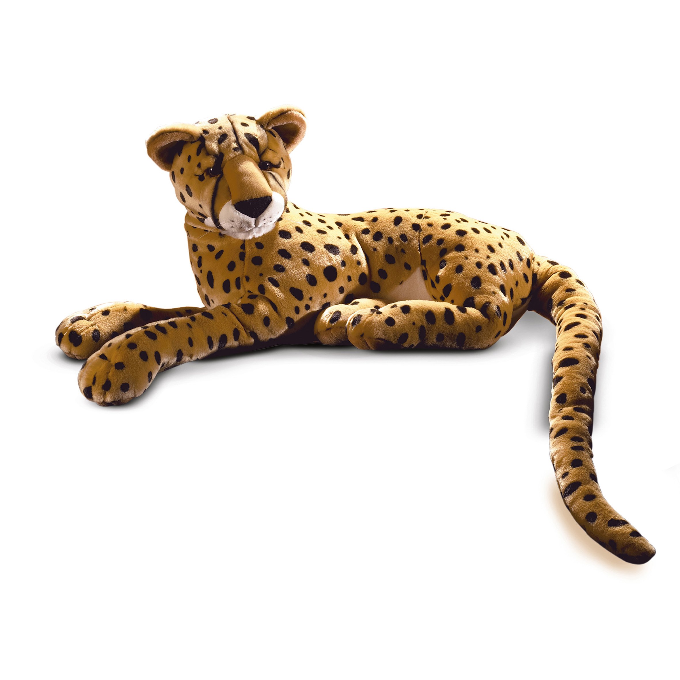 Plush & Company Liegender Gepard, Plüschtier, 70 cm (05796)