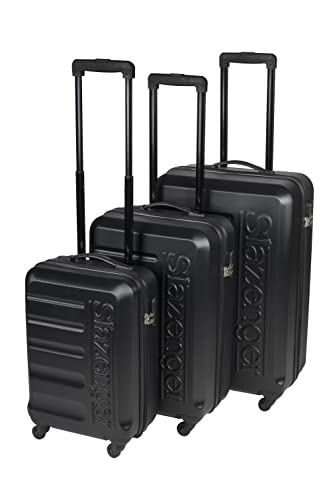 Slazenger Koffer Set - Trolley-Koffer - 360 ° Räder - Leichtgewicht - Handgepäck - 3-Digit Schloss - 3 Stück